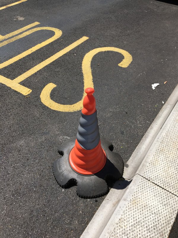 Even the cones are themed