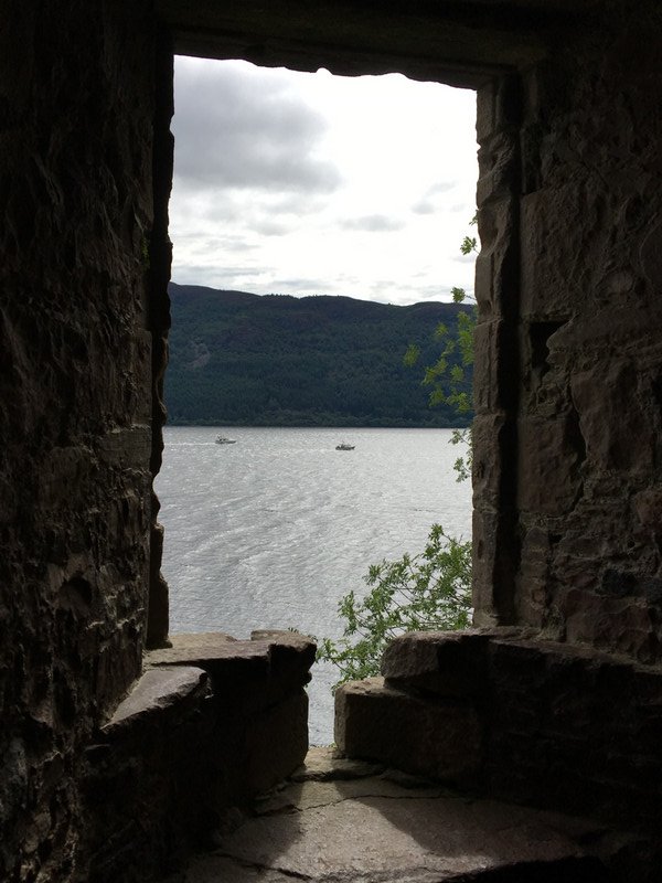 What Tony would say about this view from a castle