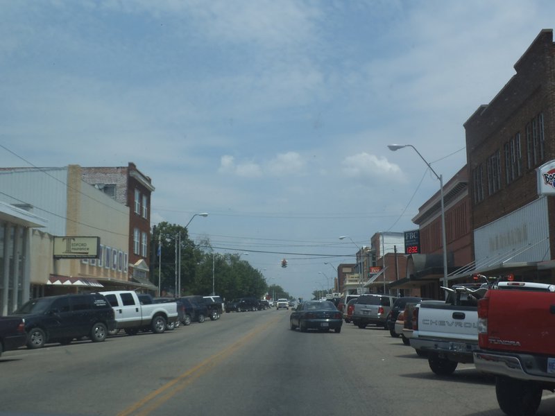 Downtown small town USA