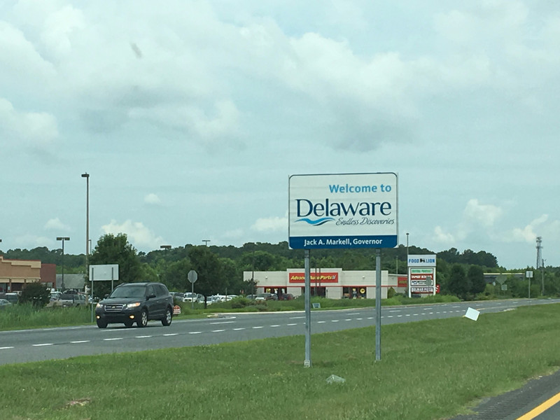 And then Delaware