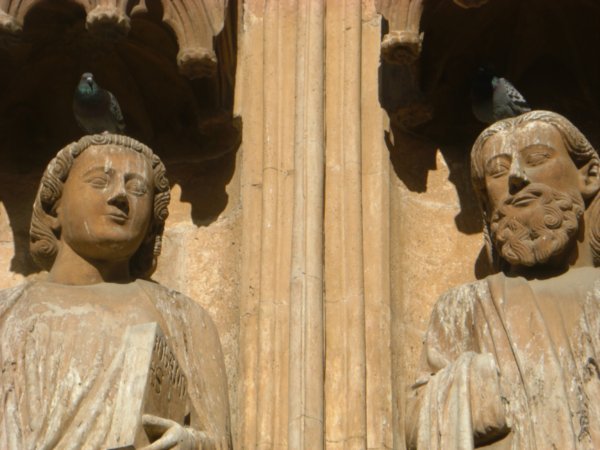 figures on a tarragona chapel