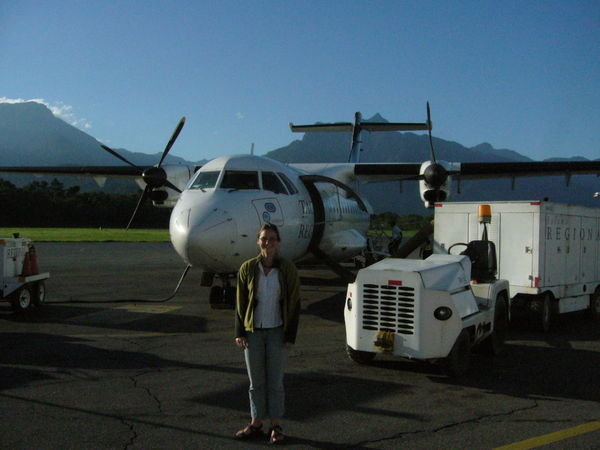 Plane from Tegus to La Ceiba