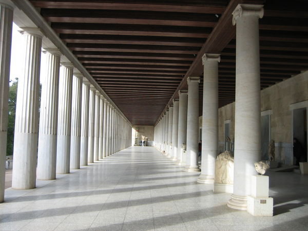 Hallway in the Athenian Agora
