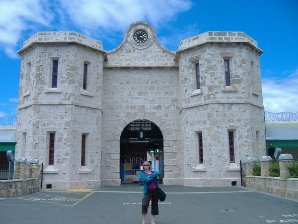 The entrance to Freemantle - I'm innocent!