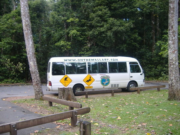 The fun bus - On the Wallaby tour