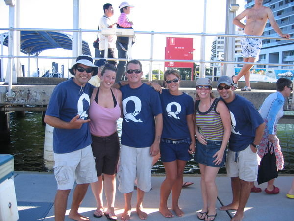 Us and the crew of Ocean Freedom