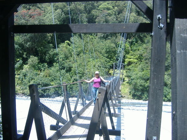 Me on the Swingbridge