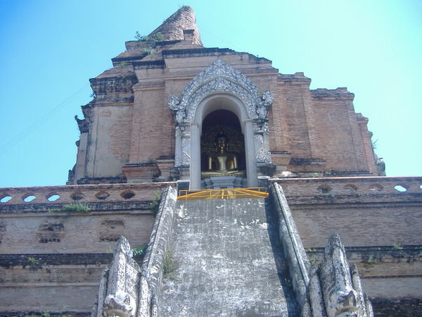 The Wat Ruin in the Monk University