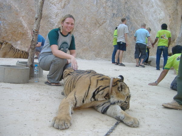 Me with my tiger friend