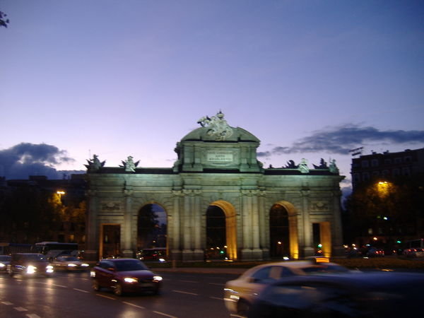 Plaza de Indepencia in Madrid