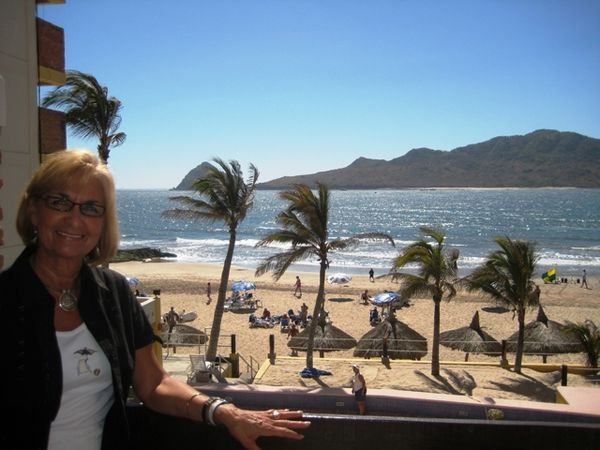 Mazatlan ....  View from the balcony of our hotel room