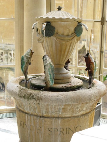 Drinking Sping Water Fountain