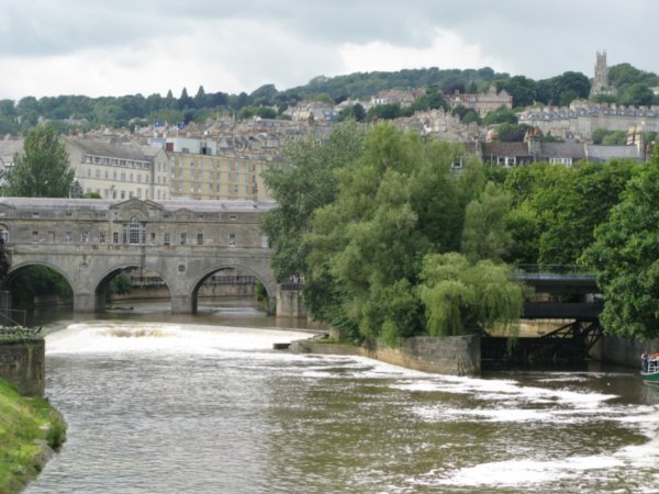 View of Bath Over the Avon
