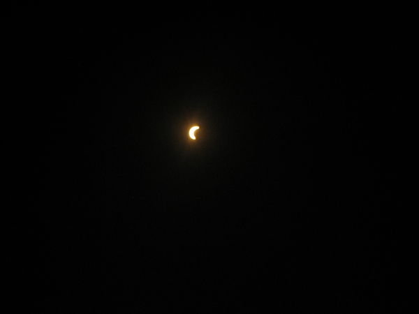Sun As Seen Through NASA Eclipse Glasses
