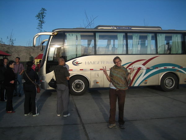 Our Chinese Tour Bus!