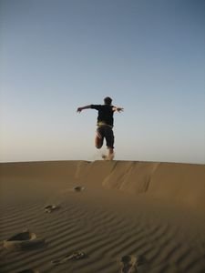 Olympic-inspired Dune Jumping