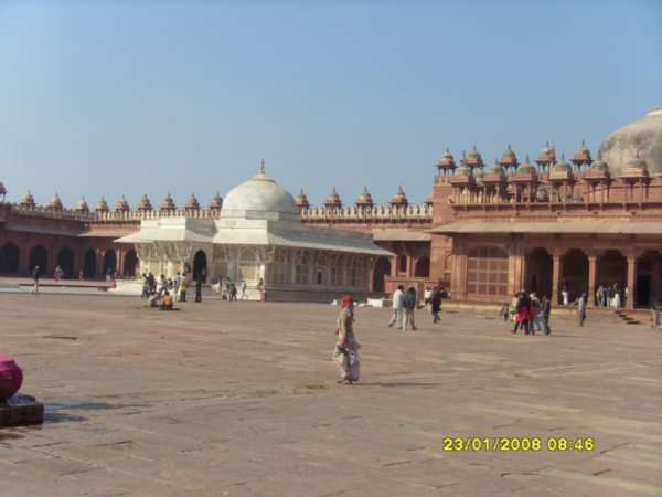 Inside Fathepur Sikri  Palace