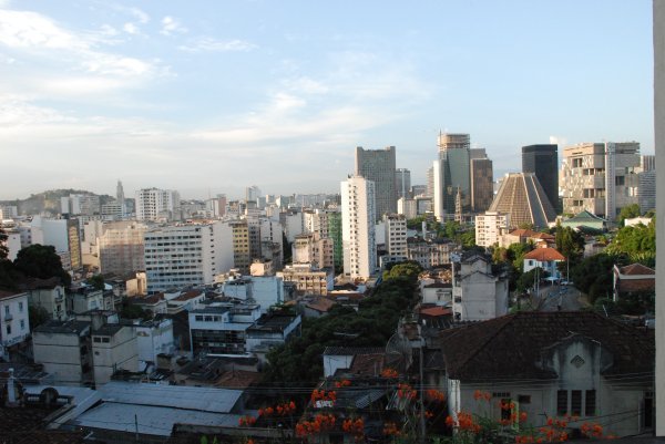 view from my window, rio hostel