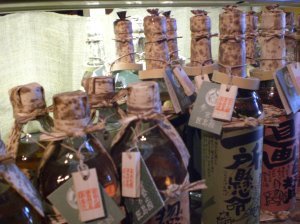 "Sochu" the Japanese strong liquor