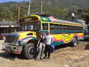 Guatemalan bus