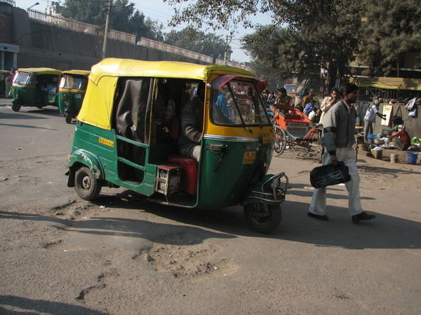 Delhi auto rickshaw