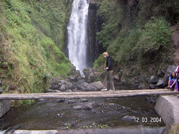 The Peguche Waterfall