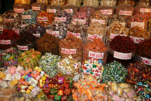 SWEETS IN THE MARKET