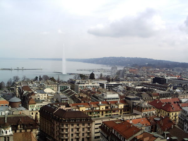 Ginebra desde su catedral