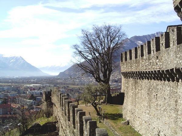 Valle del Ticino desde Montebello