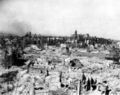 Nuremberg tras los bombardeos