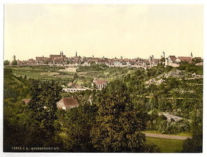 Rothenburg en 1900