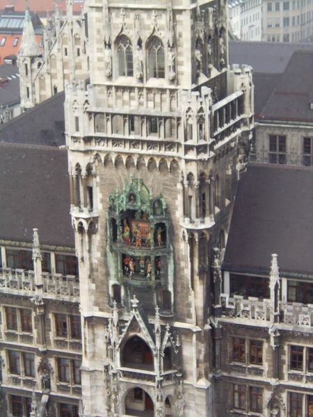 Glockenspiel en el neues Rathaus
