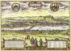 Passau hacia 1600