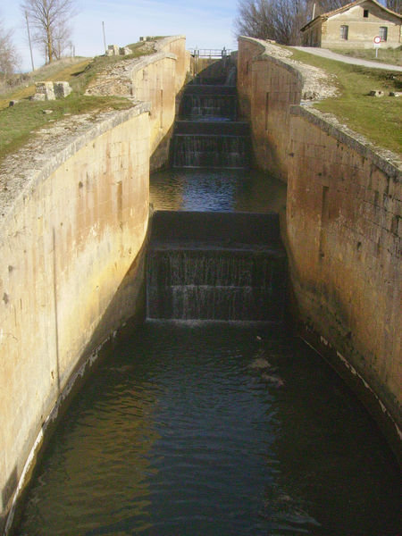 Canal de Castilla en Frómista