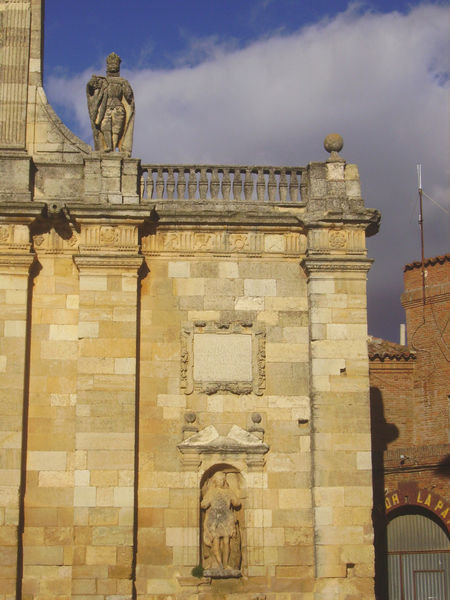 Detalle del arco de San Benito