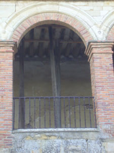 Detalle del exterior del palacio
