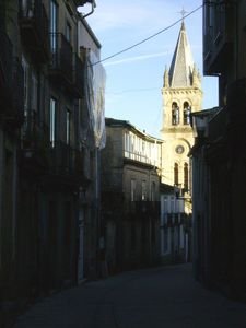 Calle mayor de Sarria