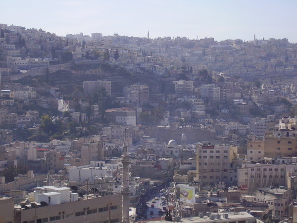 Amman desde la ciudadela -- Amman from the citadel