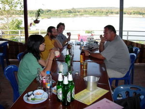 Lunch on the Mekong
