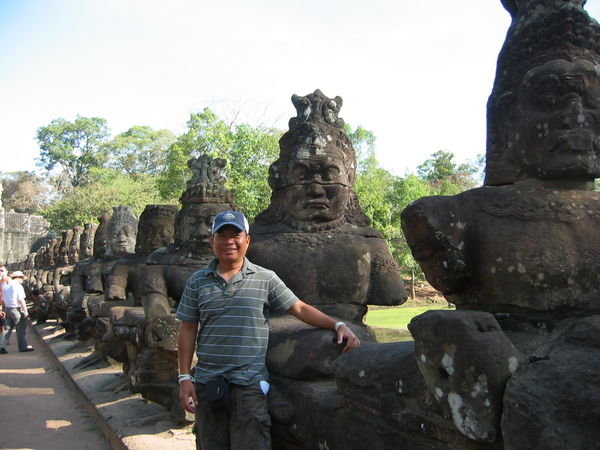 Entrance of Angkor Wat Complex