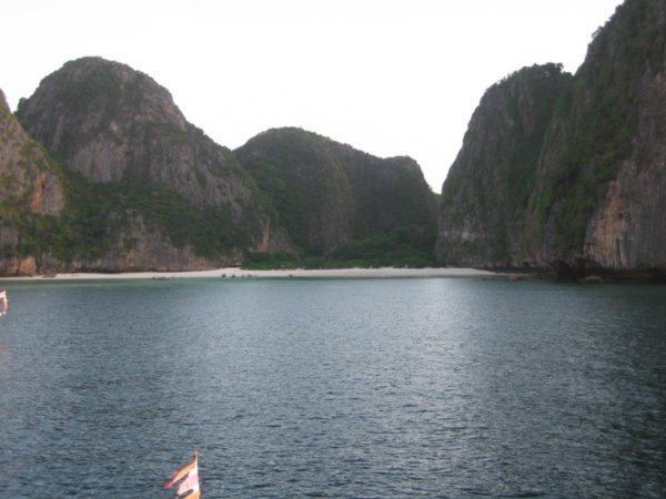 Maya beach from our boat
