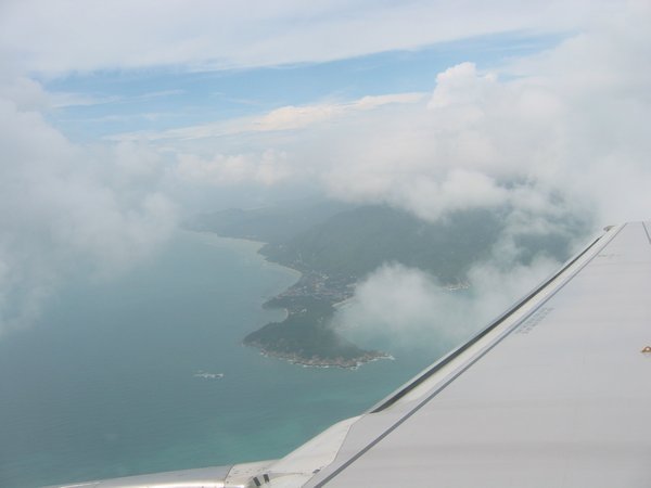 Koh Phangan from the air