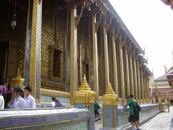 The temple housing the emerald buddha