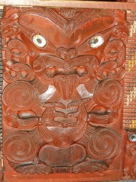 A maori carving