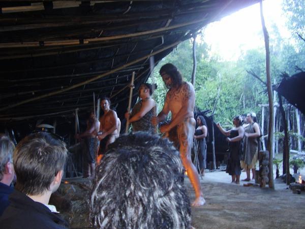 Maori greeting Dance