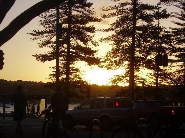 Sunset in Manly