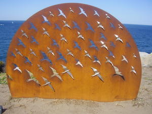 Sculptures by the sea....(2)