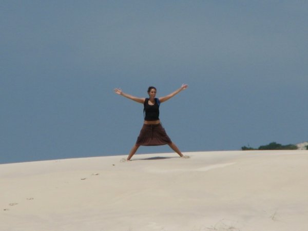 The dune is like, this big!