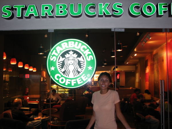 1st South American Starbucks sighting