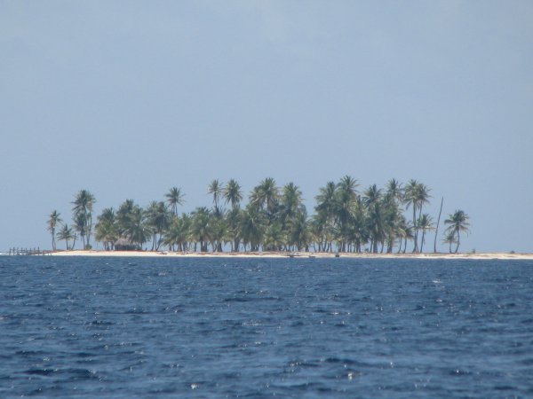 One of the many tiny islands